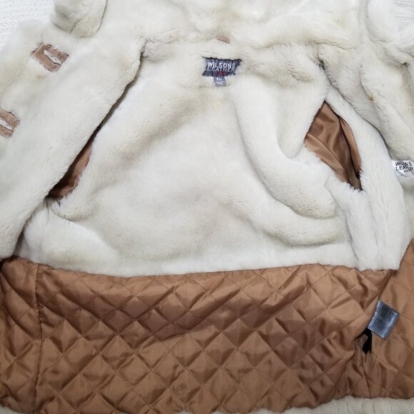 Wilsons Leather Kids suede jacket tan size XL - Picture 8 of 10
